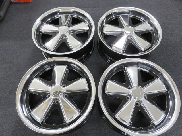 【ふるほん】まとめて割15％引　4点セット 新品 VW 空冷 ポルシェアロイ FUCHS 17X7J 5H 112 +35ホイール 4本