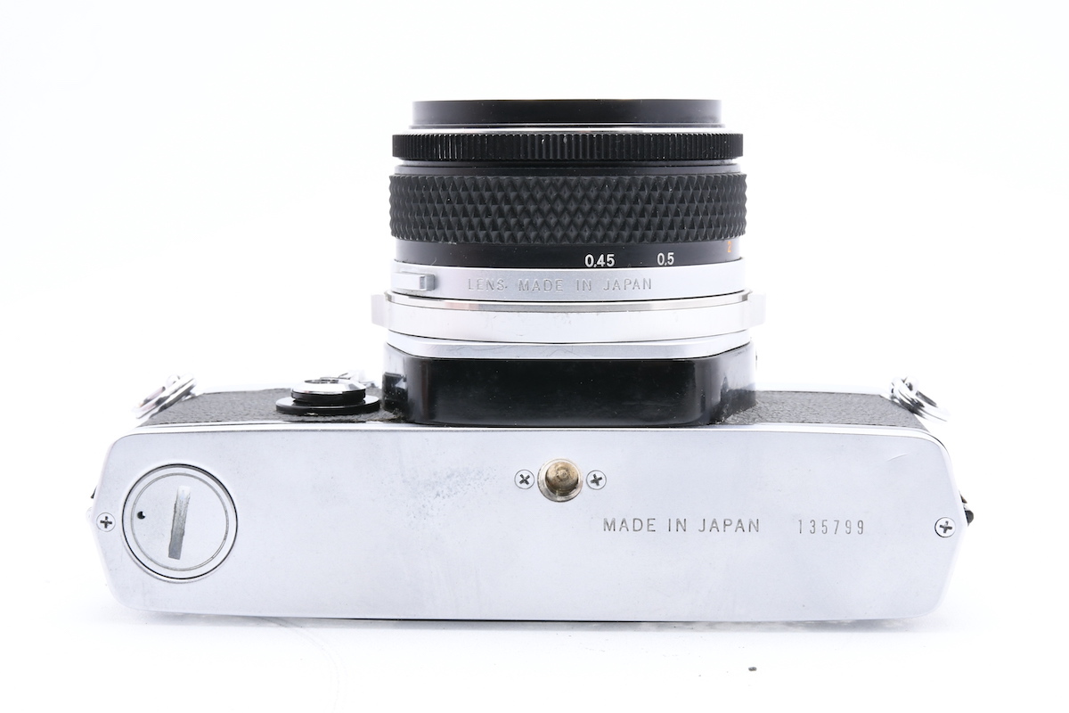 OLYMPUS M-1 + OM-ZUIKO F.ZUIKO AUTO-S 50mm F1.8 オリンパス MF一眼