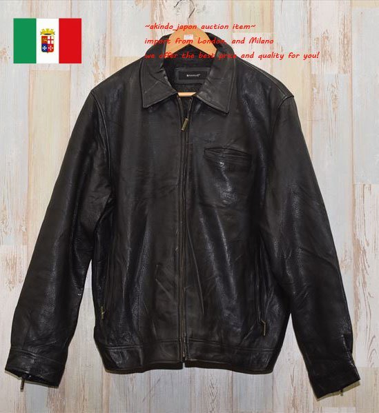  MILESTONE イタリア直輸入 本革 良質 レザー ライダース ジャケット XXL A-1936 メンズ 超おすすめ(XLサイズ以上)｜売買されたオークション情報、yahooの商品情報をアーカイブ公開 - オークファン XLサイズ以上