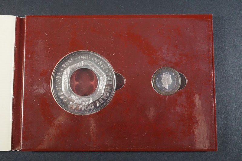 433)希少!外国貨幣 1988年 オーストラリア銀貨 ホーリーダラー＆ダンプ