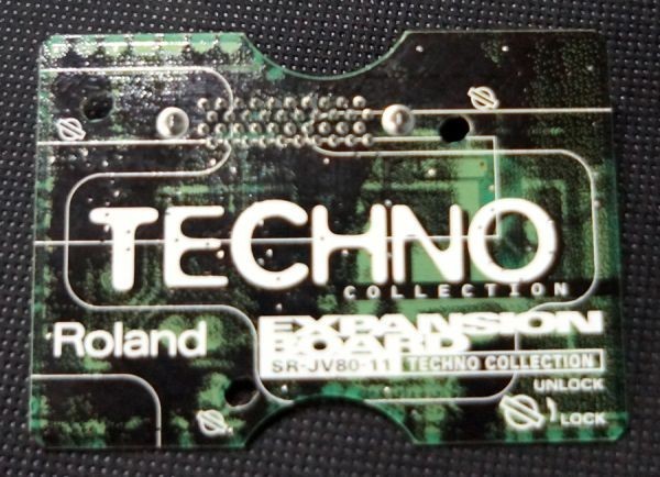 ★☆★　Roland　SR-JV80-11 ” TECHNNO Collection” Expansion Board　クリックポスト発送