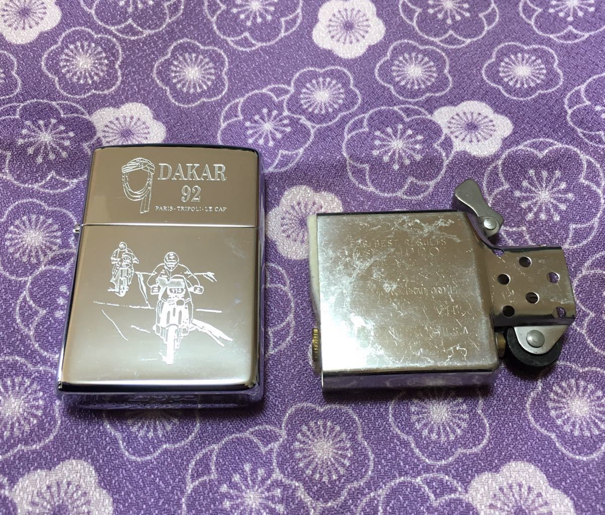 希少】Zippo パリダカ DAKAR'92 未使用 希少】Zippo パリダカ DAKAR'92 未使用