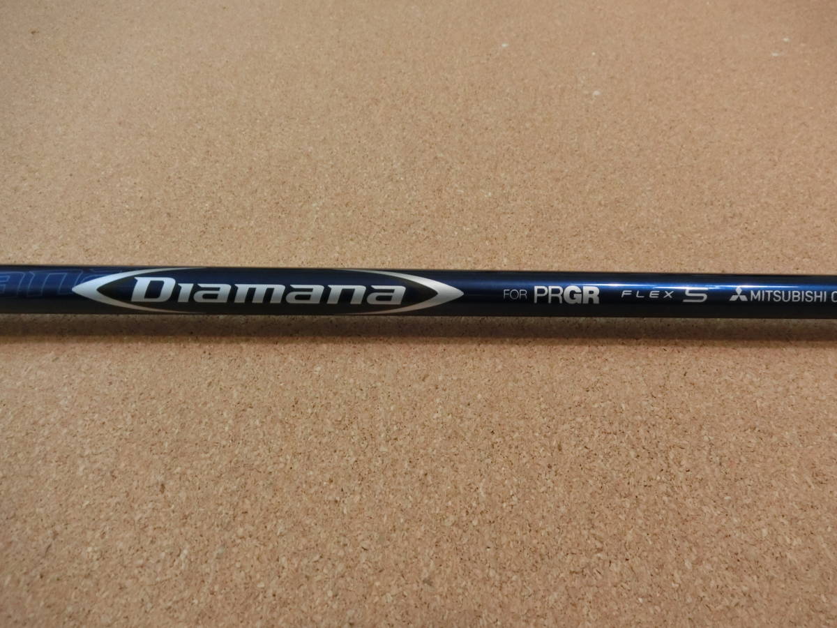 （222246）★シャフト単品★ プロギア RSドライバー（2018）純正 Diamana FOR PRGR フレックスS ドライバーシャフト単品（ディアマナ）