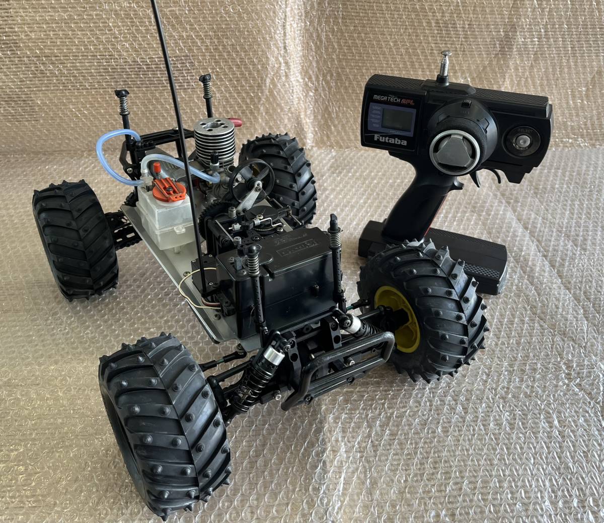 京商 エンジンカー - QRCシリーズ Yahoo!オークション ジャンク プロポ付き QRC ジャンク品(完成品 ラジコン エンジンRCカー QRCバハビートル ジャンク品）｜Yahoo!フリマ （現状品 ジャンク扱い ワイルドダッジラム