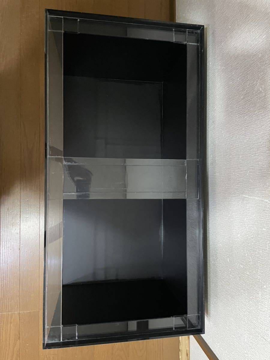 カンテツ水槽 900×450×450 4面ブラック KANTETSU 引き取り限定 訳あり