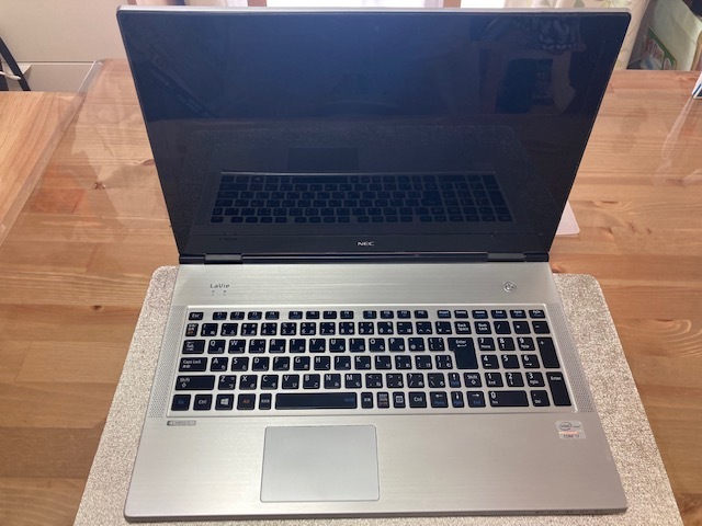 送1000円】ジャンクノートパソコン NEC PC-LX850JS Corei7-3517U/4GB