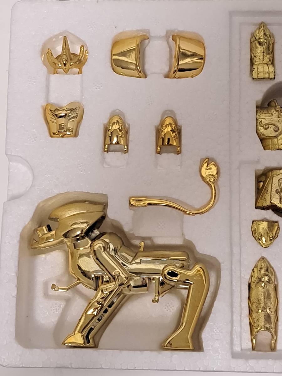 レトロ】 聖闘士星矢 聖闘士聖衣大系 黄金聖衣 獅子座の聖衣