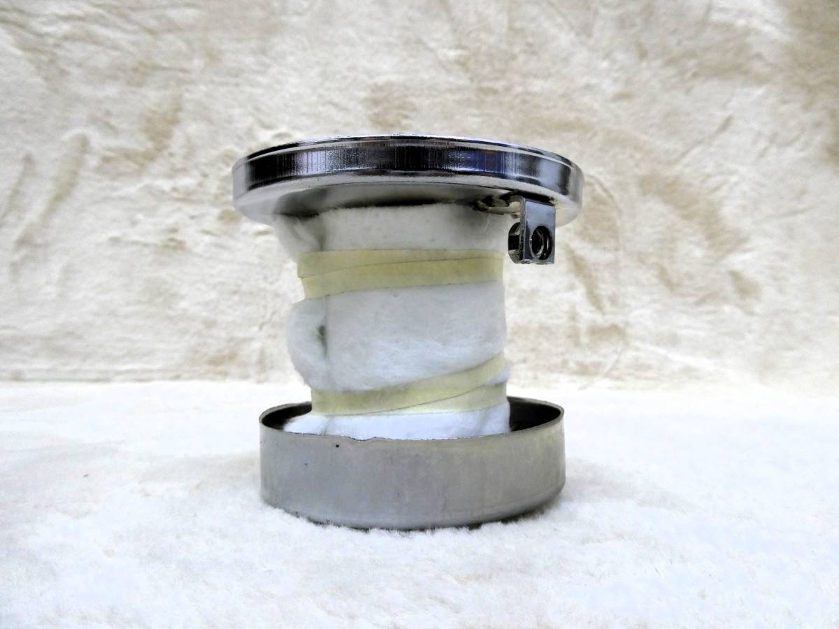 メッキ メガホン インナーサイレンサー付50．8⁄ラッパ 爆音