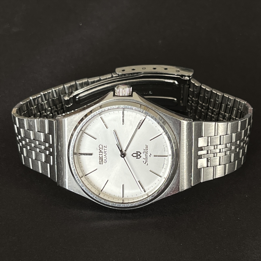 SEIKO - 良品 SEIKO セイコー シルバー ウェーブ 5933-7000 クォーツ