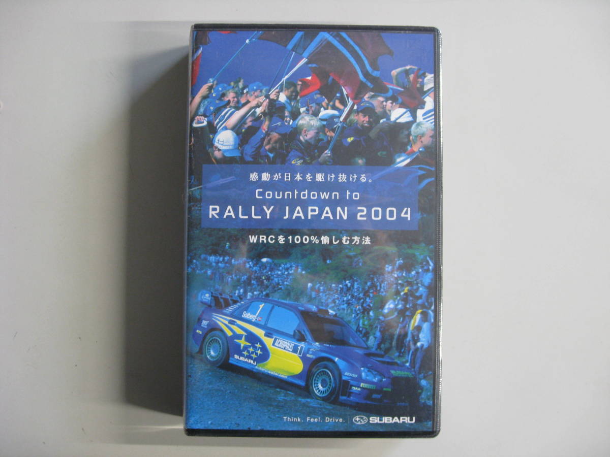Countdoun to RALLY JAPAN 2004 スバル WRC 非売品 未開封 ビデオ 