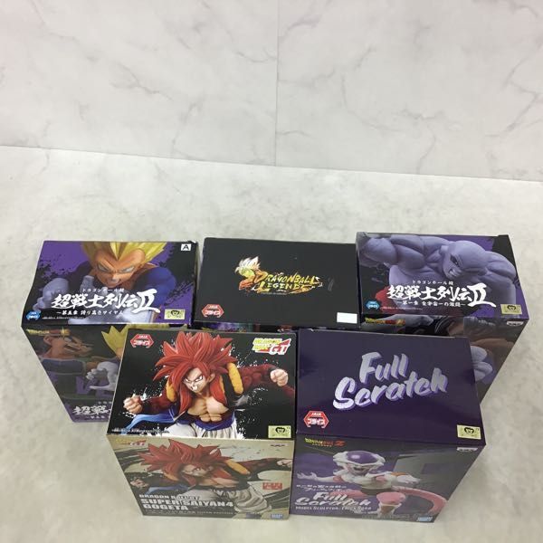 1円〜 未開封 ドラゴンボールZ Full Scratch フリーザ、DRAGON BALL超 超戦士列伝II 第五章 超サイヤ人 ベジータ他