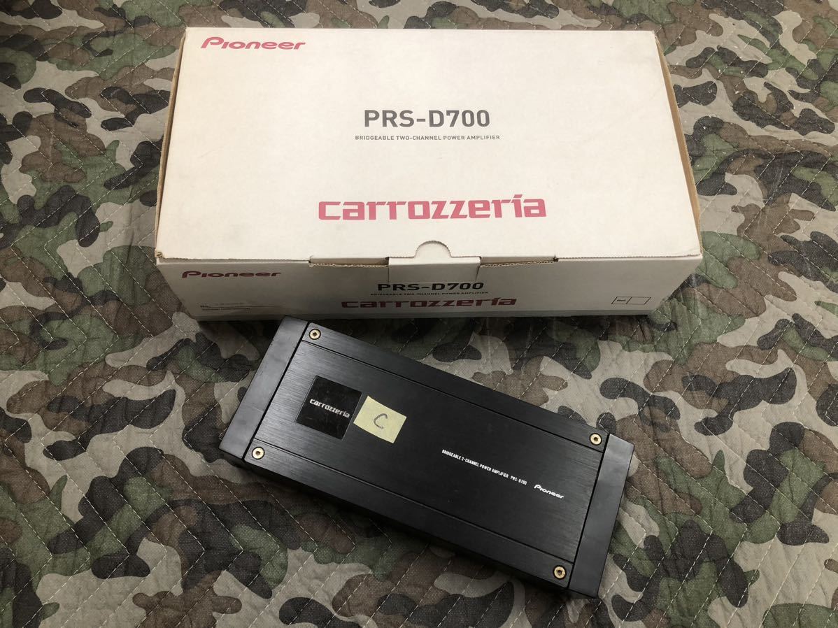 送料無料！カロッツェリア PRS-D700 アンプ 中古品 C PRS-D700 パワー