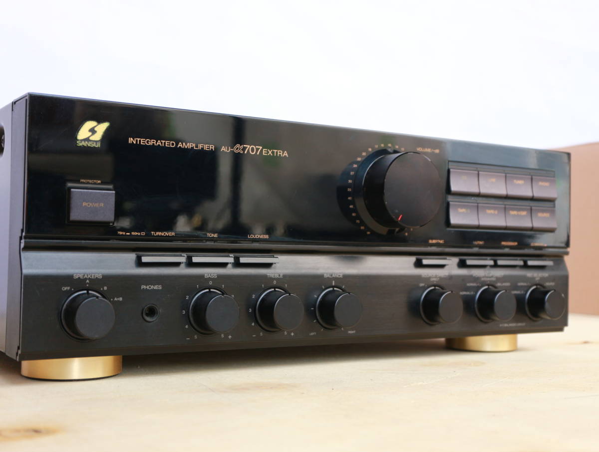 SANSUI サンスイ AU-α707 EXTRA プリメインアンプ 音響機器 オーディオ