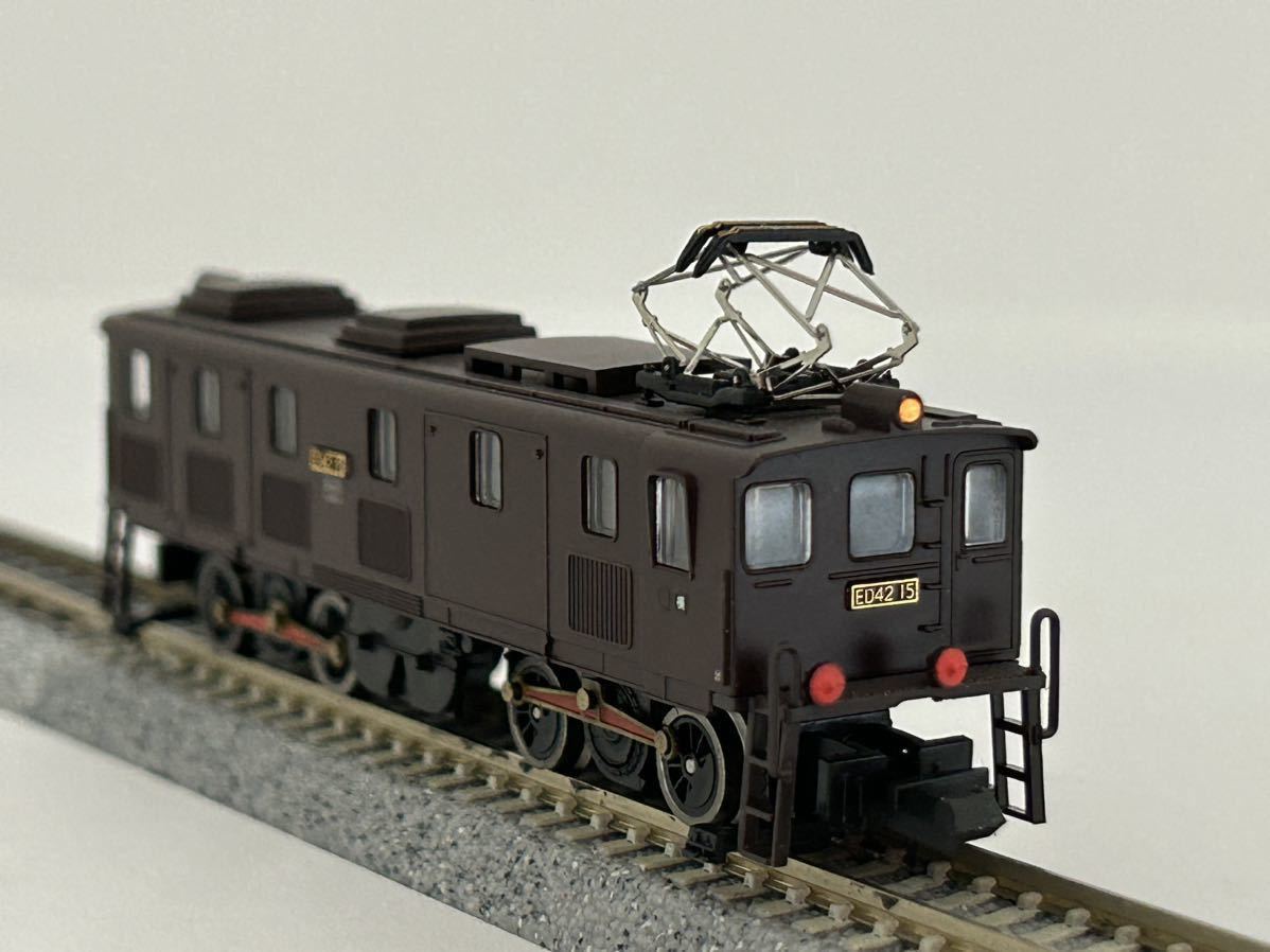 マイクロエース A-3400 ED42 4重連セット ばらし ED42-15 動作・ライト