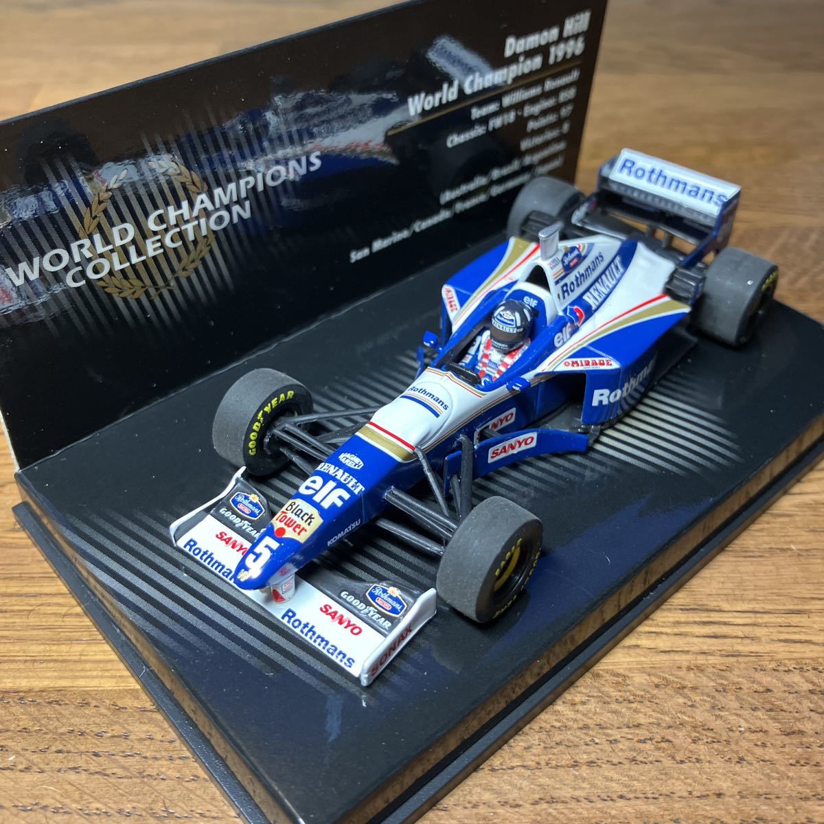 Williams FW18 Renault Minichamps | 1:43 Hill Damon F1 0 - Diecast 