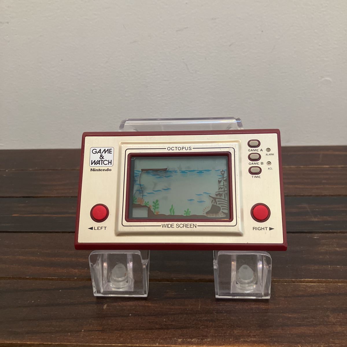 ゲームウォッチ オクトパス ※超美品 GAME&WATCH OCTOPUS Nintendo