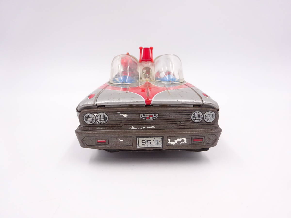 3X1233/アオシン 仮面ライダー アマゾン号 エンジン音付 自動車/ブリキ 