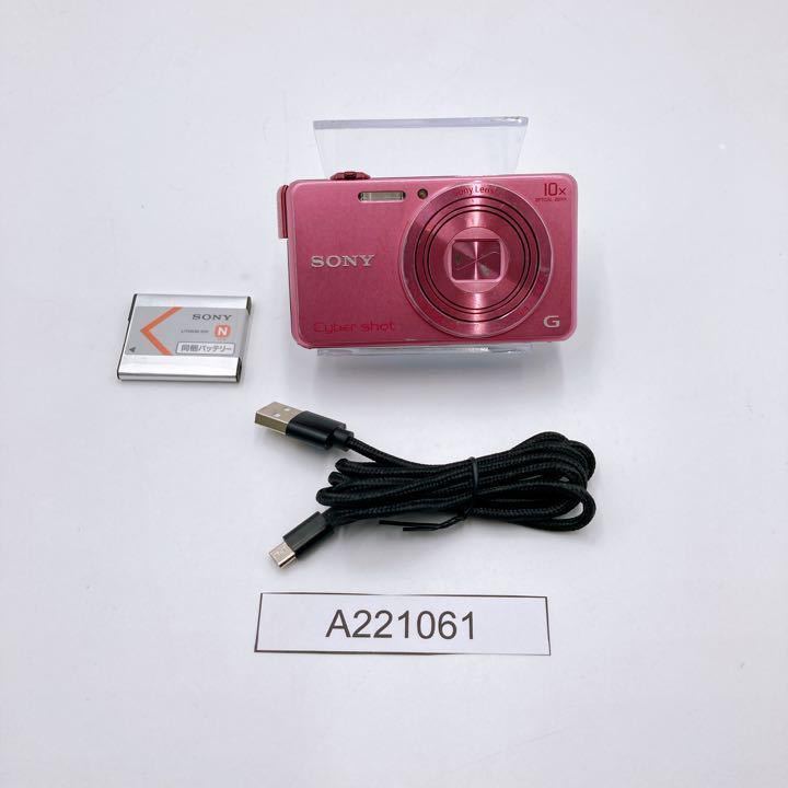 1円〜 Sony Cyber-shot DSC-WX220 ピンク ソニー サイバーショット