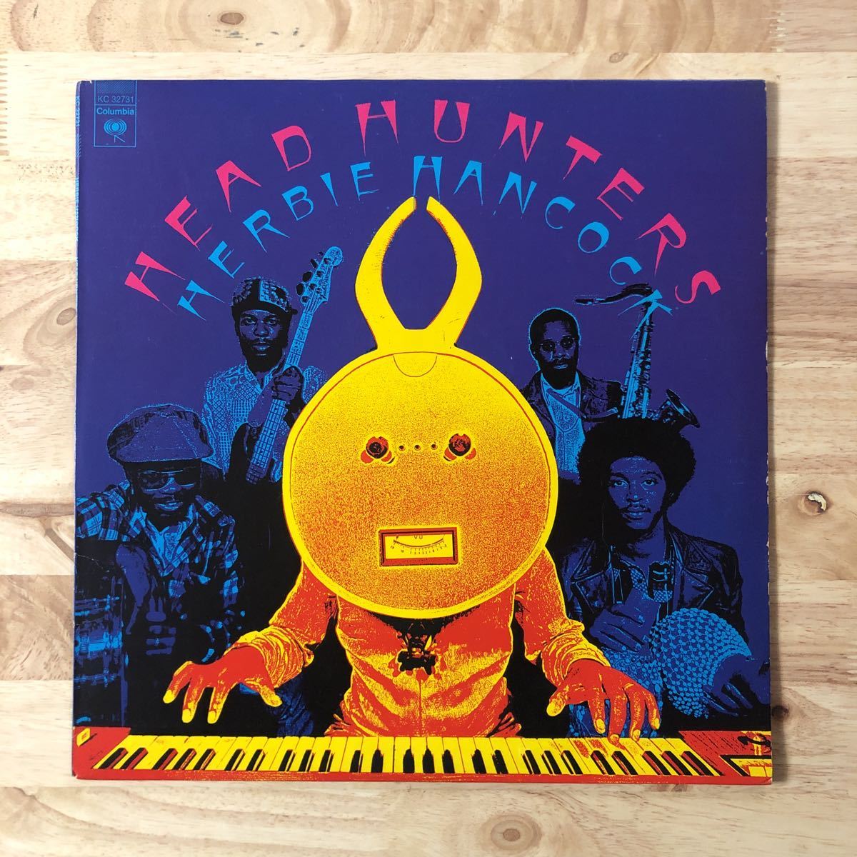 LP HERBIE HANCOCK/HEAD HUNTERS[USオリジナル:初年度'73年PRESS:元々
