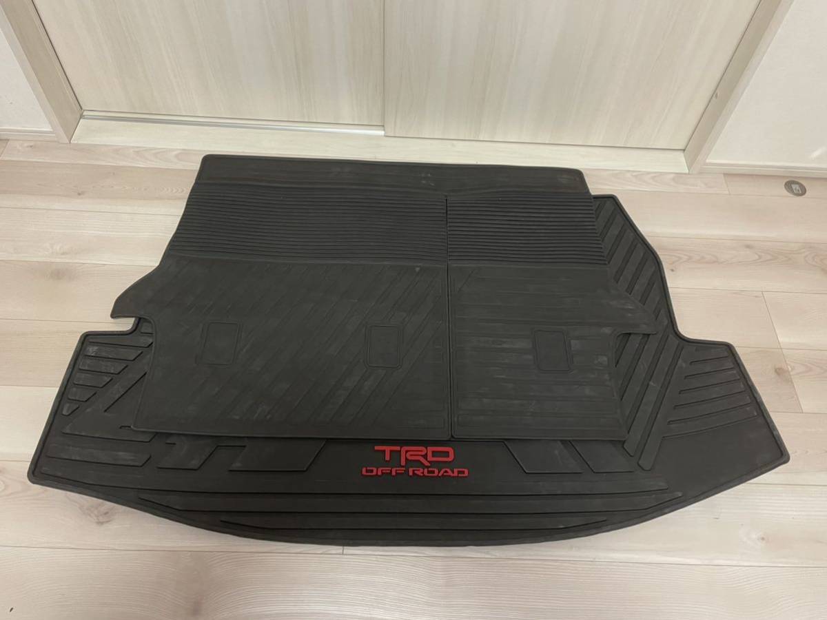 トヨタ RAV4 50系 USトヨタ純正 リア カーゴマット ラゲッジマット TRD 