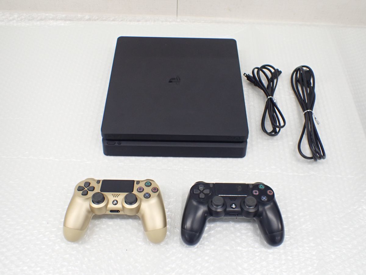 ☆営MK043-80 PS4 本体 PlayStation 4 ジェット・ブラック 500GB (CUH 