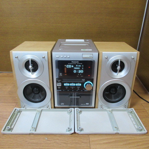 希少動作品○Panasonic/パナソニック SA-PM710SD CD・MD・カセット・SD