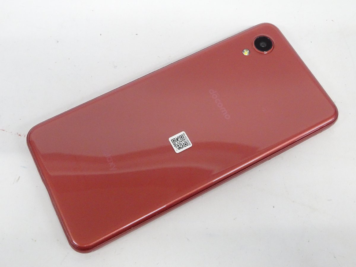 1円～ おたからや◇G1203-59 docomo Galaxy A22 5G SC-56B レッド