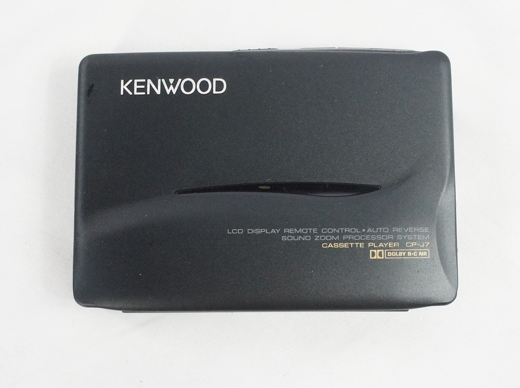 02☆KENWOOD ケンウッド CP-J7 ポータブル ステレオ カセット