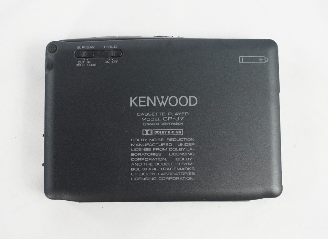 02☆KENWOOD ケンウッド CP-J7 ポータブル ステレオ カセット