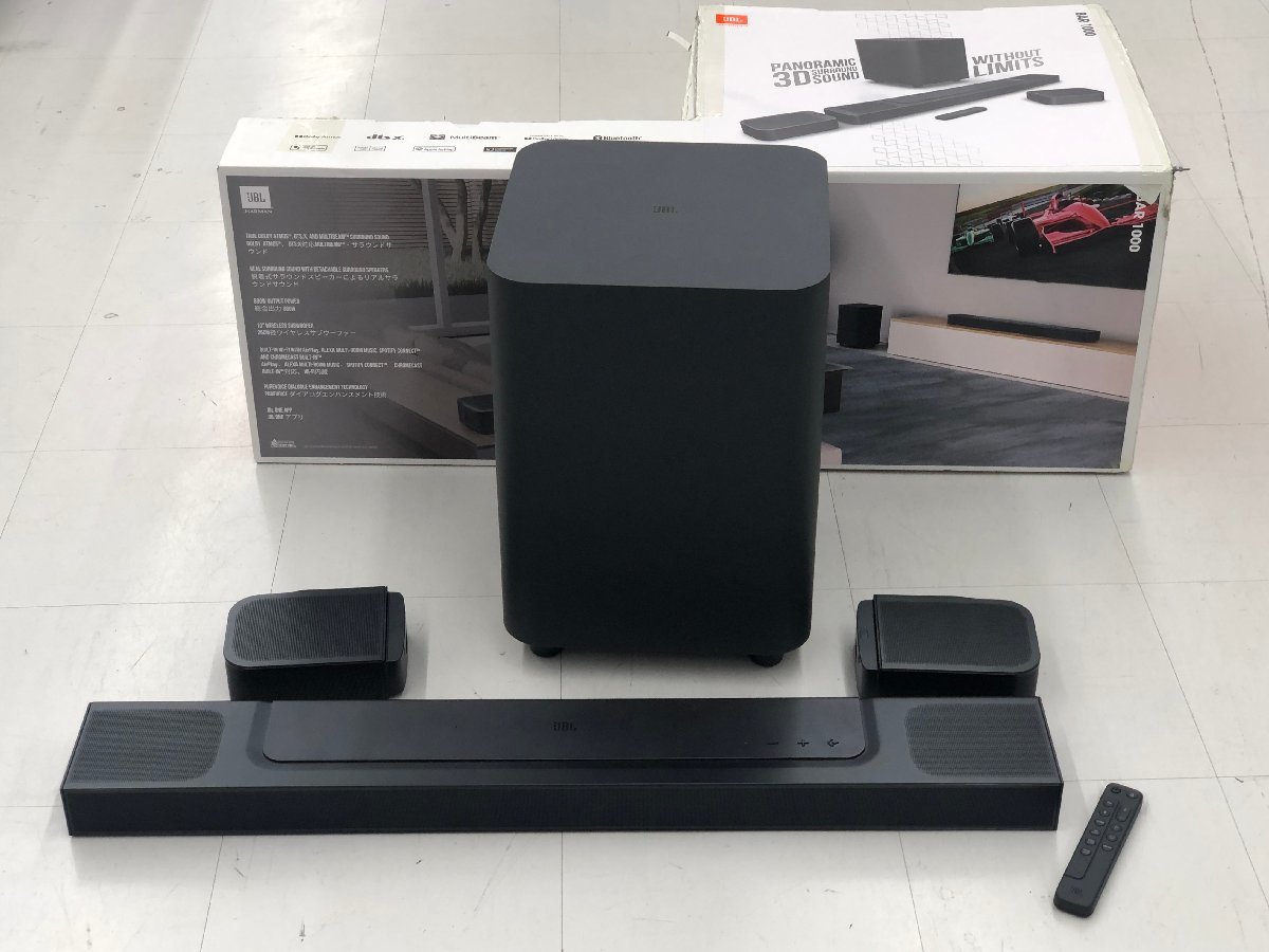 JBL「BAR1000」レビュー。リアが分離して1台でリアル7.1.4chを実現