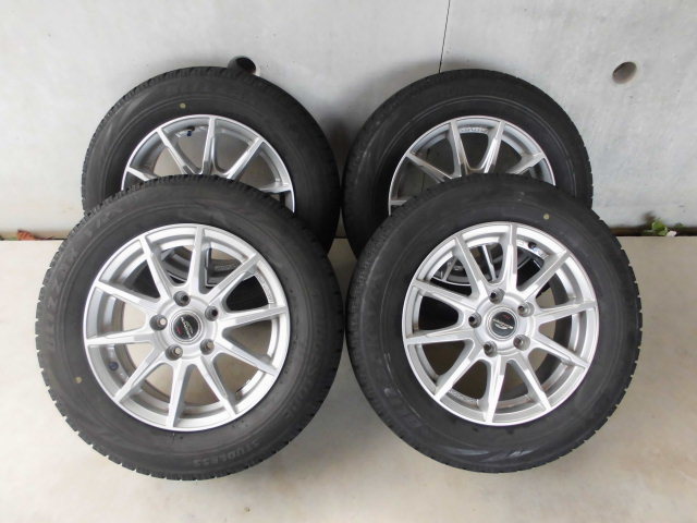 お得，HOT 195/65R15 ブリヂストン VRX 4本 2017年製 バリ溝 激安 売切 ①(中古品)｜売買されたオークション情報、yahooの商品情報をアーカイブ公開 - オークファン 15インチ