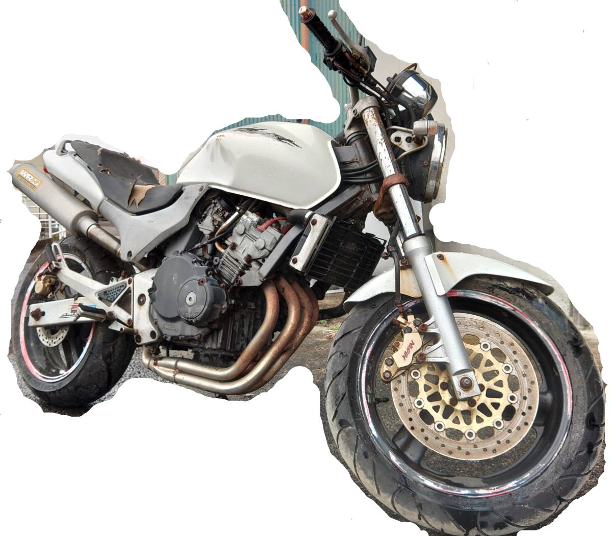 ホンダ ホーネット250 書類、鍵付