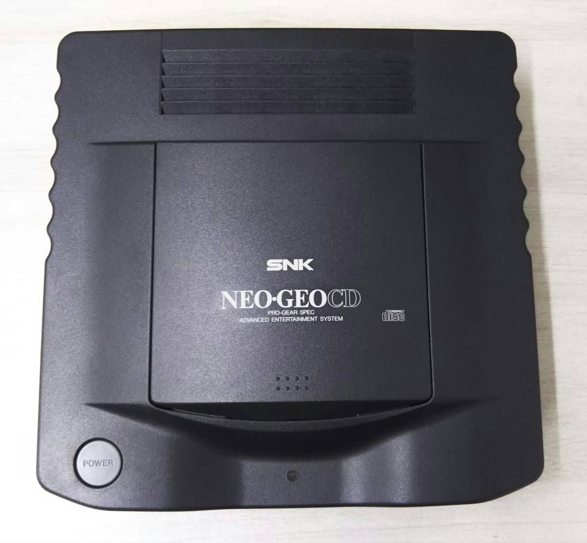 ジャンク SNK ネオジオCD 本体、コントローラー、ACアダプタ (ネオジオ 
