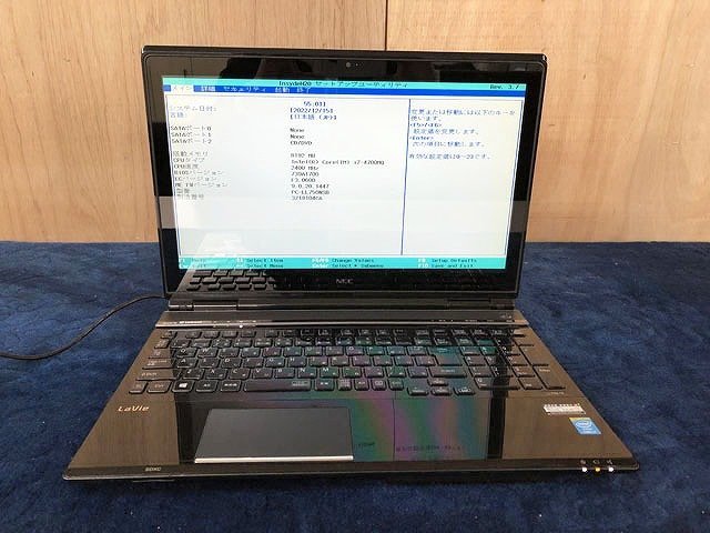 SME61300相 NEC LaVie L 15.6型 ノートPC PC-LL750NSB Core i7-4700MQ