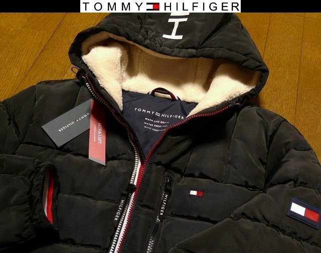 L(US)XL位2023新作 トミーヒルフィガーUSA限定 日本未発売 高級サテン調光沢ブラック 極暖 ダウンジャケット同機能DOWN ALTERATIVE耐風蓄熱 トミー | ヒルフィガー Tommy トミーヒルフィガーUSA限定マットブラック×ウッド ジャケットのYahoo!オークション(旧