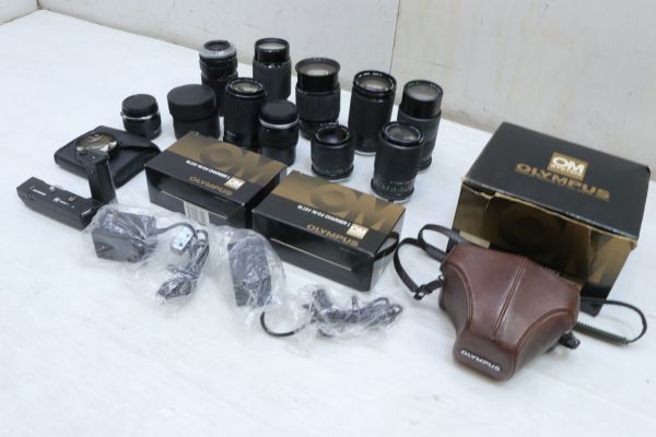 ④ ZA932 カメラ レンズ 周辺機器 まとめ売り オリンパス OM-2