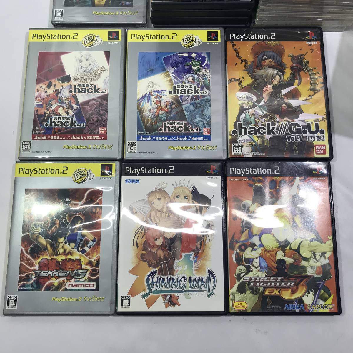 ゲームソフト ゲーム 大量 一覧 ジャンル別 PS3・PS2・PS1 No.8253
