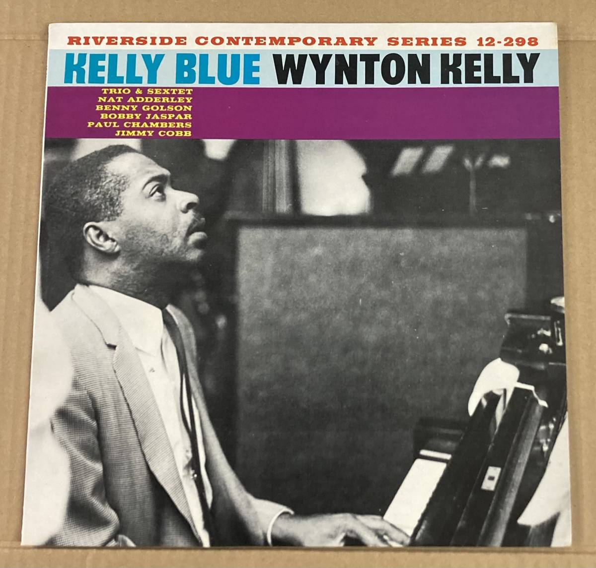 LP】WYNTON KELLY／KELLY BLUE《US盤》《黒大》ウィントン ケリー