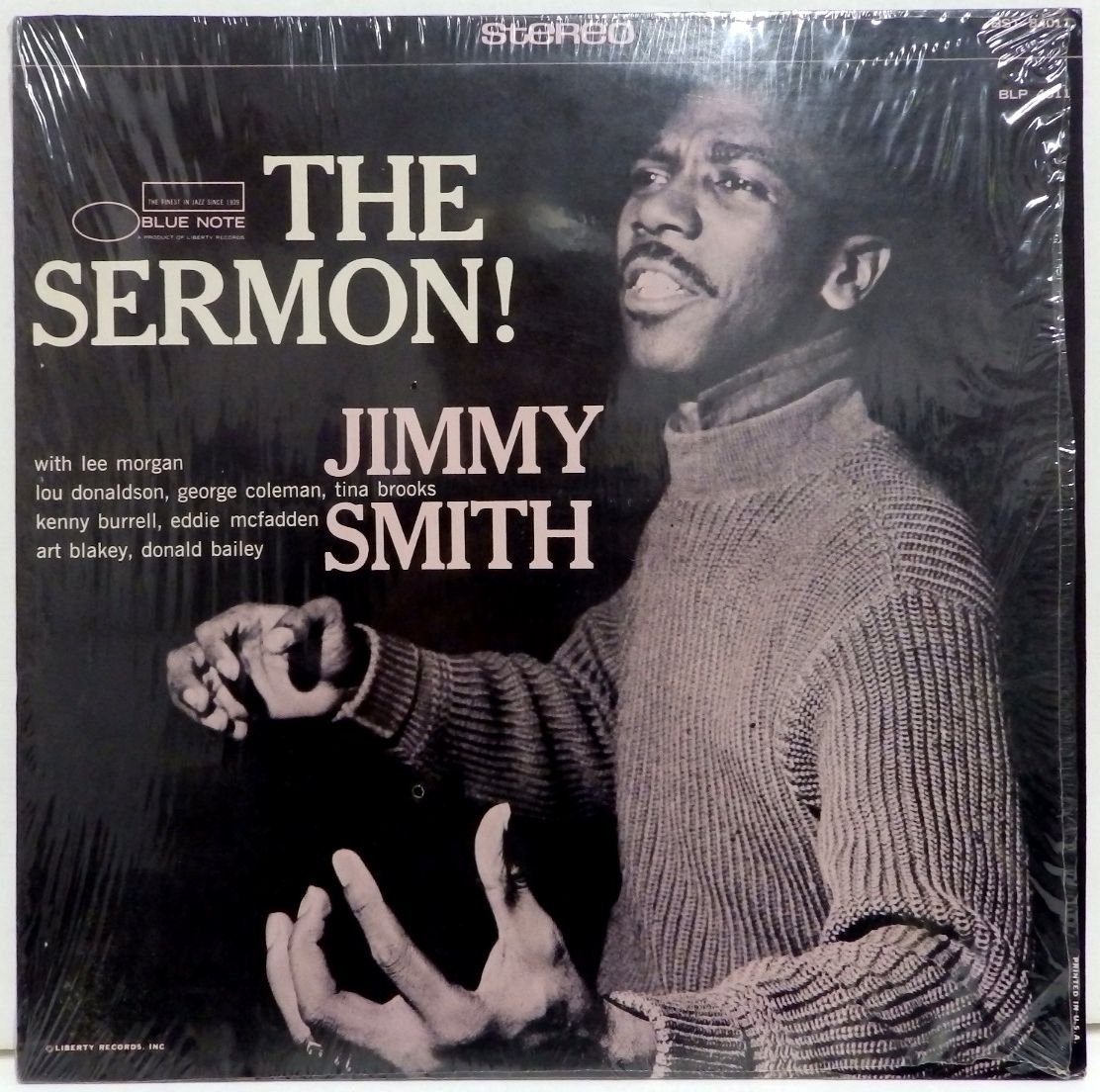 大人気，2026 23018194; 廃盤 RVG 刻印 シュリンク BLUE NOTE 青白ラベル US盤 JIMMY SMITH SERMON BST 84011 stereo(ジャズ一般)｜売買されたオークション情報、yahooの商品情報をアーカイブ公開 - オークファン ジャズ一般