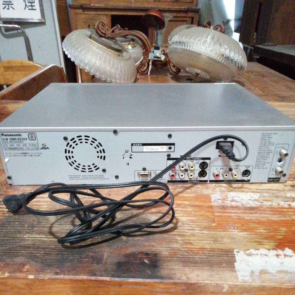 DMR-ES30V パナソニック Panasonic CNET VCR⁄DVD – 動画記載 送料無料