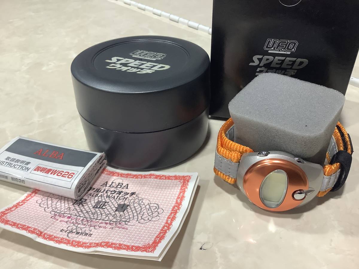 HOT，お買い得 1円 セイコー Seiko アルバ スピード 日清UFOコラボ SPEED W626-4150 メンズ クオーツ 長期保管品 電池切れの為動作未確認 #2(その他)｜売買されたオークション情報、yahooの商品情報をアーカイブ公 その他