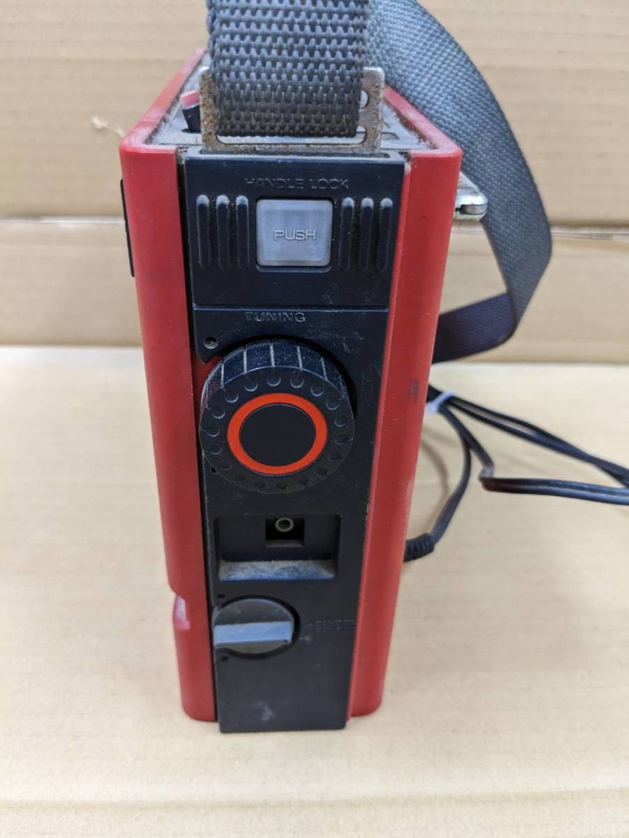 元気 1円 石 National Panasonic COUGAR RF-888 ラジオ レッド
