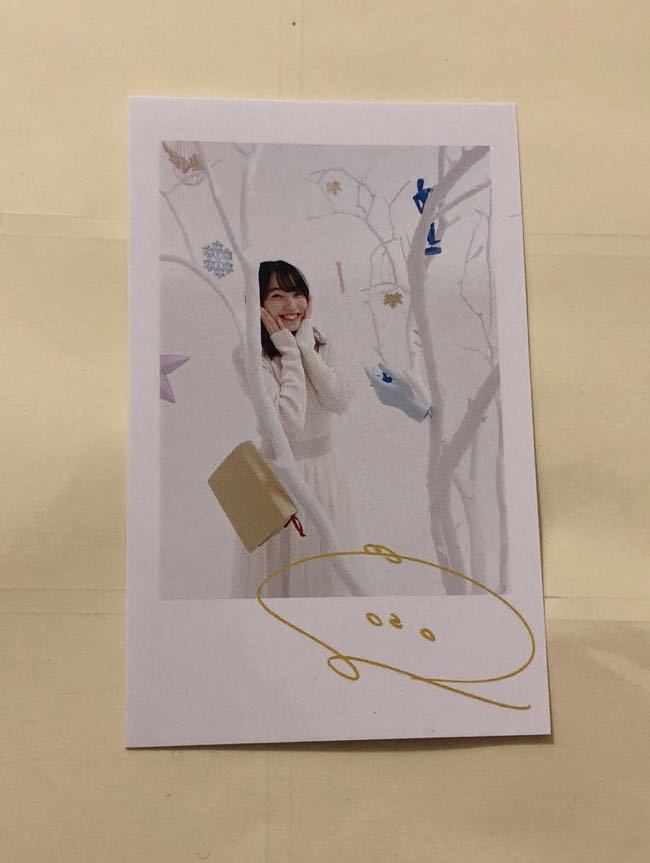 上田麗奈 アーティスト展 feRmata サイン入り インスタントカメラ風