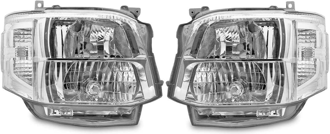ヘッドライト HID ハイエース200系 3型 キセノンタイプ インナーメッキ 標準/ワイドボディ 左右セット 2P
