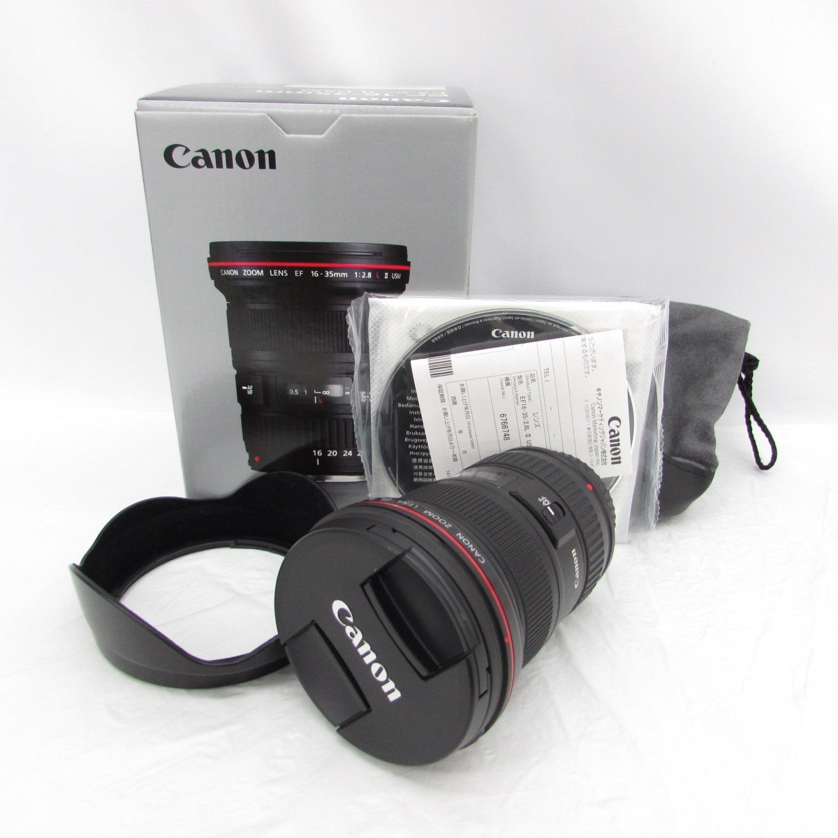 美品】Canon キャノン ズームレンズ カメラレンズ EF 16-35mm F2.8L II