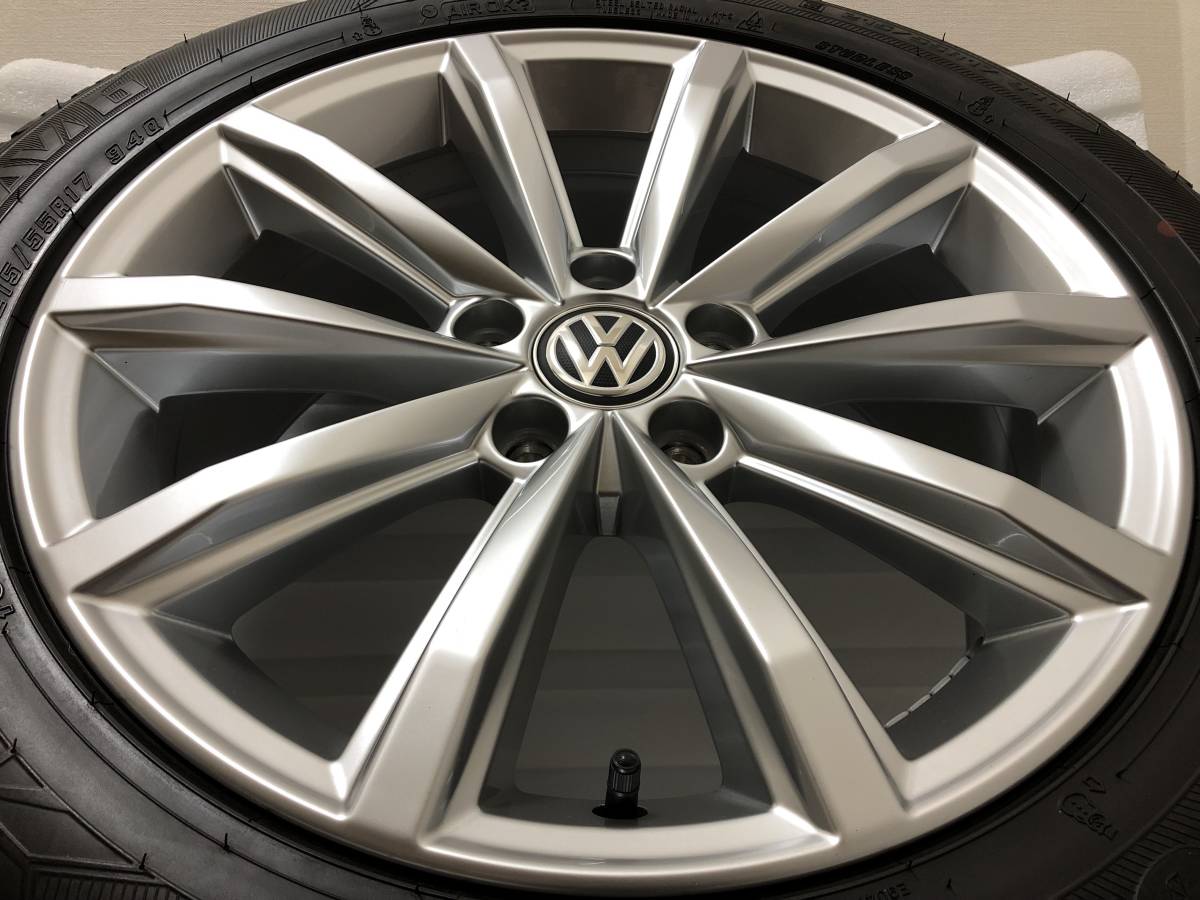 ☆激レア！バリ山☆VW純正ホイール冬タイヤ 2018年 ゴルフ8 ゴルフ7.5