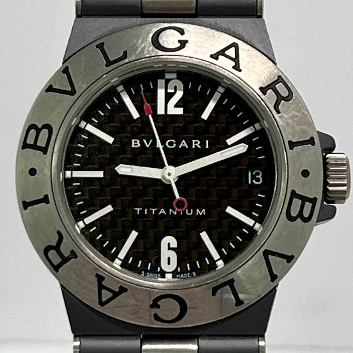 チタニウム 中古⁄稼働品BVLGARI(ブルガリ) TI32TA（K-SH49） 公式 