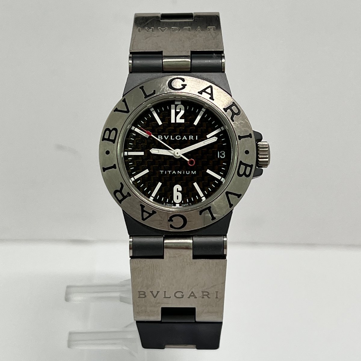 中古/稼働品】BVLGARI(ブルガリ) チタニウム TI32TA（K-SH49） 【公式 