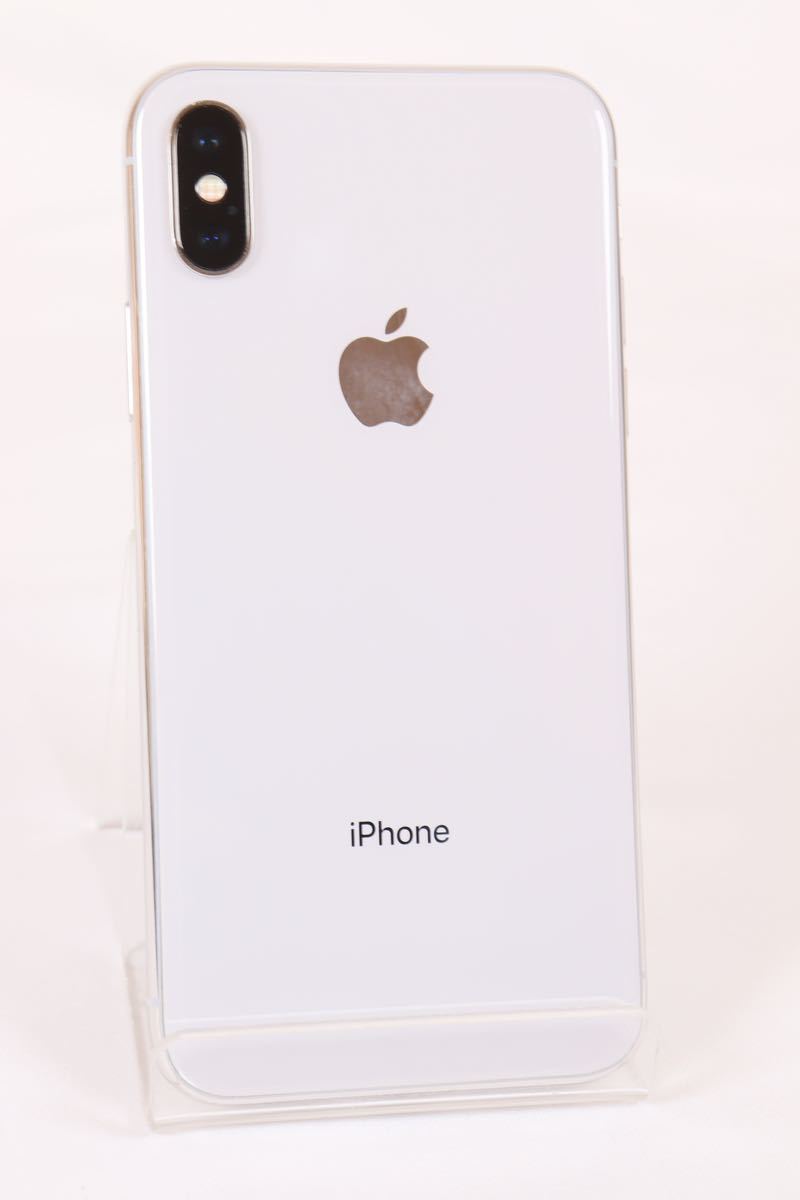 1円〜SIMフリー iPhoneX 64GB シルバー バッテリー88% 送料無料 SIMフリー シルバー 64GB 1円～SIMフリー iphoneX Apple