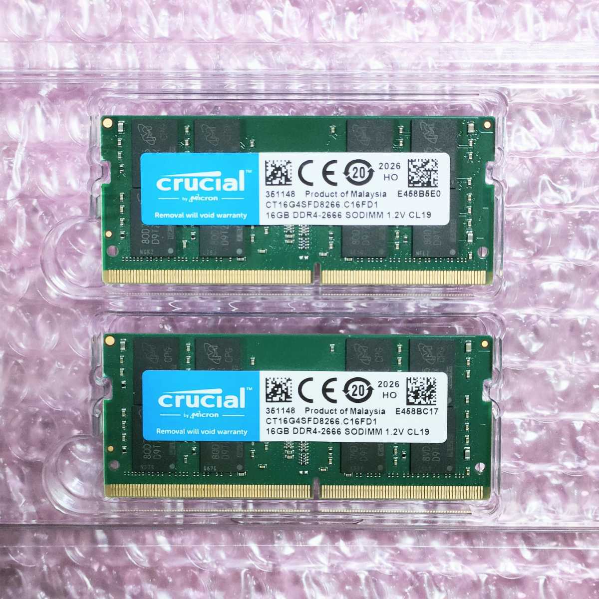 Crucial 32GB DDR4 0 Kit Memory MT⁄s SODIMM x (PC4-21300) 2) (16GB